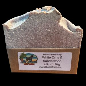 White Orris and Sandalwood Salt Bar