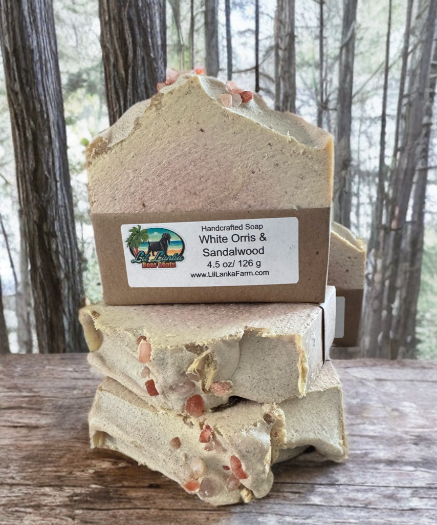 White Orris and Sandalwood Salt Bar - Image 5